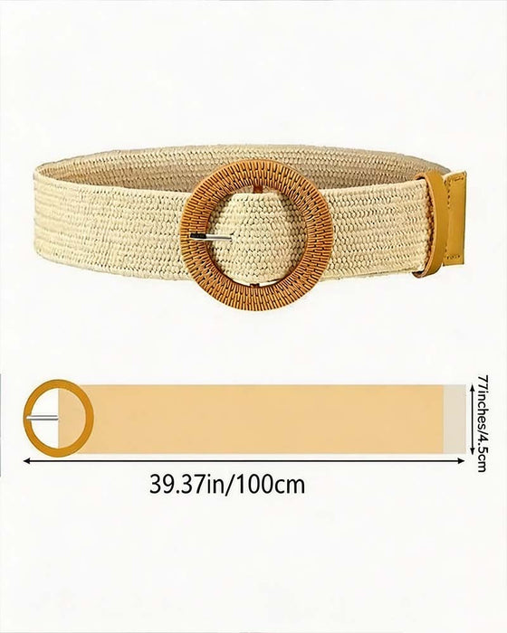 Gürtel Boho Stil Schnalle Elastisch