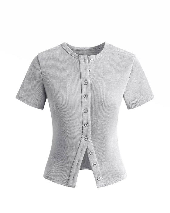 Kurze Schulterfreie Strickjacke