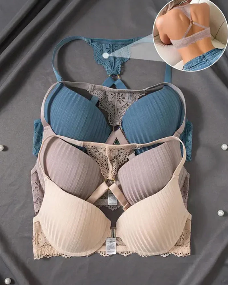 Unterwäsche Push-Up Vorn Verschlossen