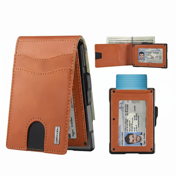Rfid-Blockierende Bifold-Geldbörse