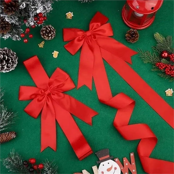 Weihnachts Tür Schleife Band Dekoration