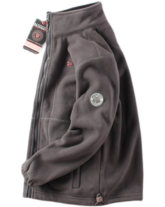 Jacke Herren Doppel-Lag Fleece & 50% RABATT