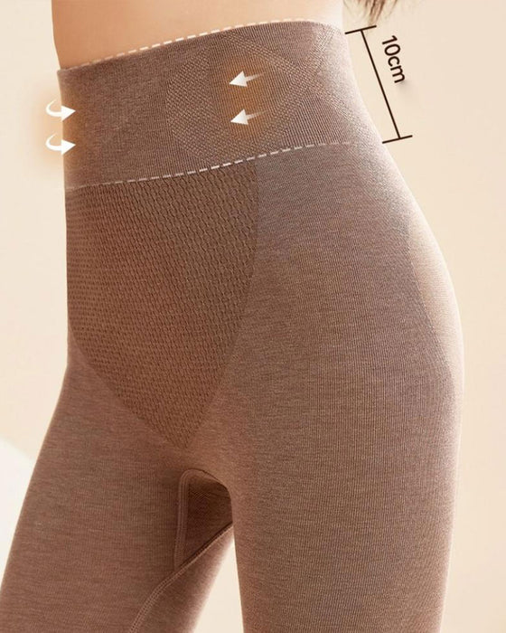 Leggings Einfarbig Hochtailliert