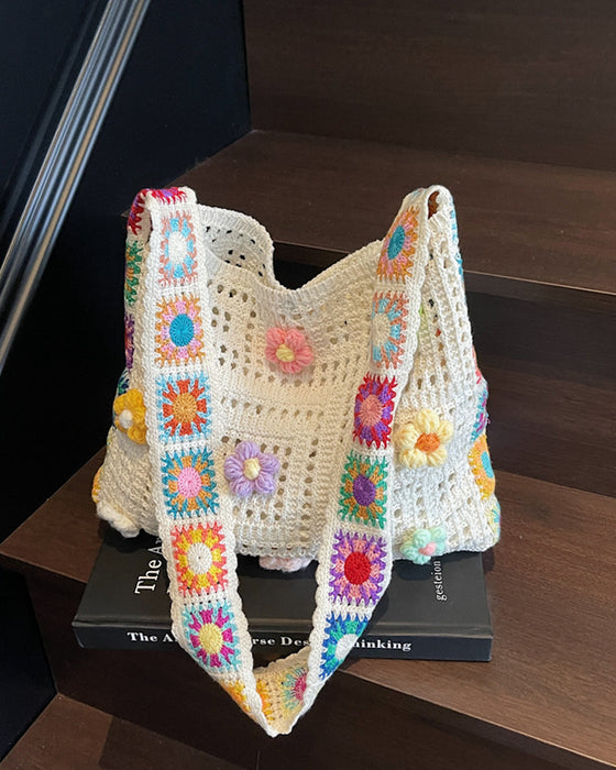 Tasche Frau'S Ethnisch Häkel Kreuzkörper