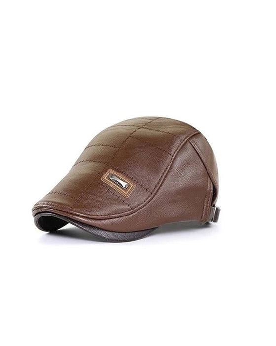 Barett Neu Modisch Leder