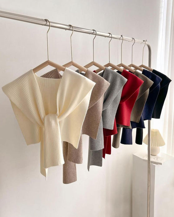 Schal Tuch Casual Vielseitig Unifarben Für Frauen