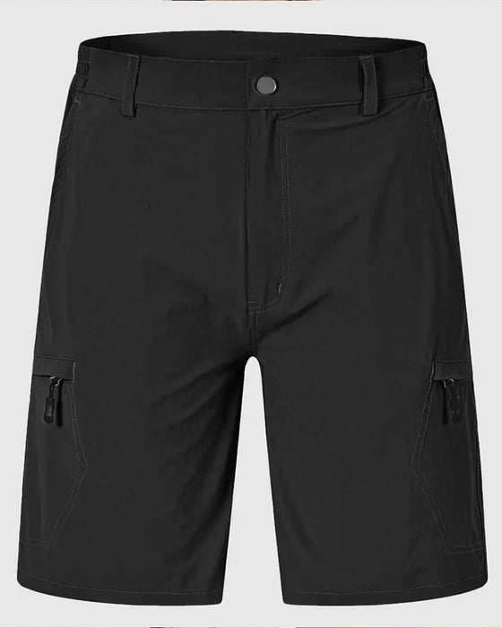 Shorts Elastische Taille Tasche Herren Sportlich