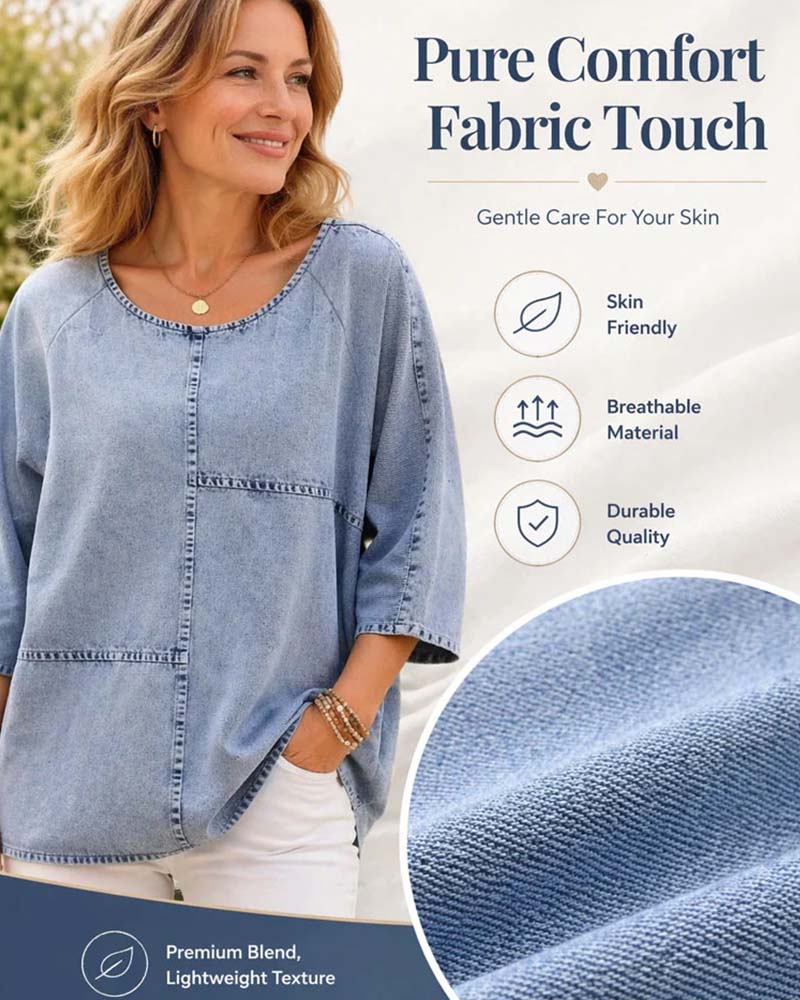 T-Shirt Uni Plus Größe