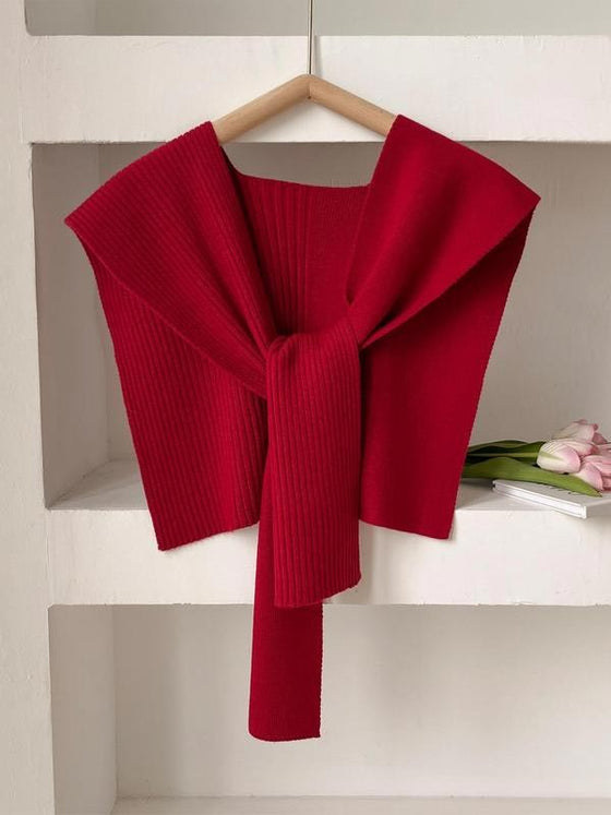 Schal Tuch Casual Vielseitig Unifarben Für Frauen