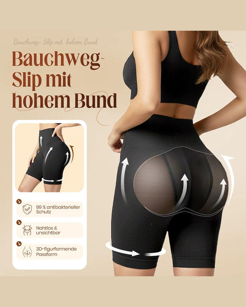 Shorts Hohe Taille Formend Pohebend Effekt