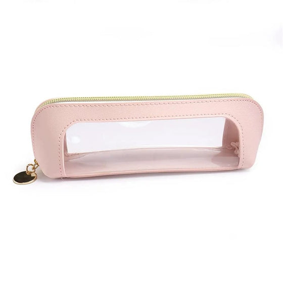 Kleine Transparente Make-Up-Tasche