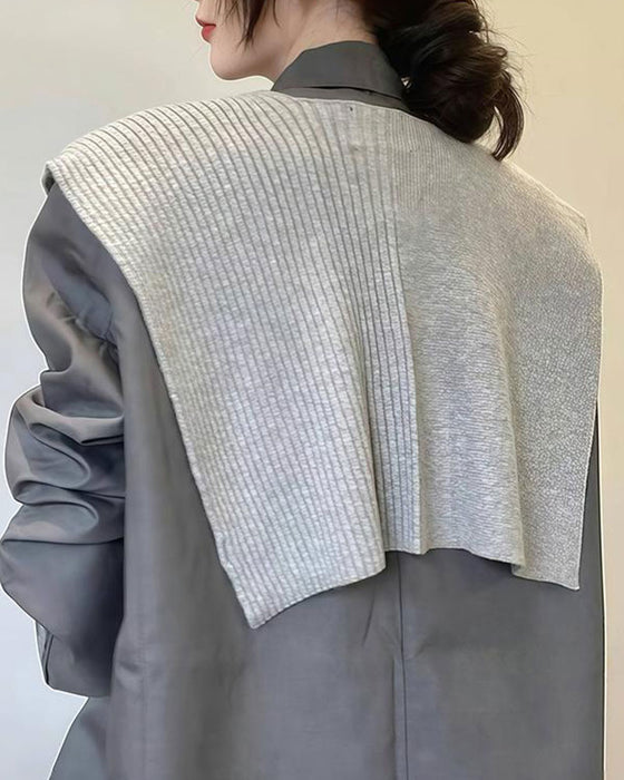Schal Tuch Casual Vielseitig Unifarben Für Frauen
