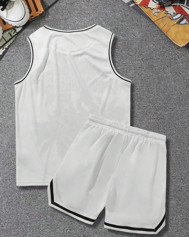 Set Ärmellos Tank Top Shorts
