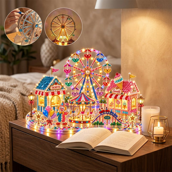 3D LED Weihnachten Diamant-Kunst DIY Set