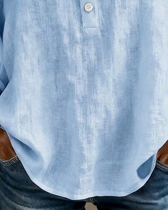 Bluse mit eckigem Ausschnitt Spitze Puffärmel