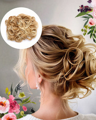 Klemme Lockiger Dutt Kamm