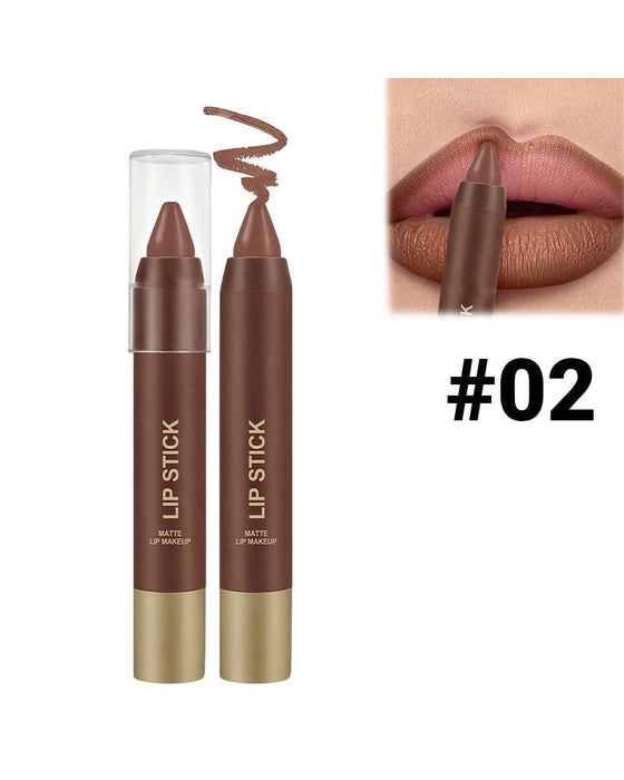 Samt Matt Seiden Textur Hohes Pigment Lippenstift