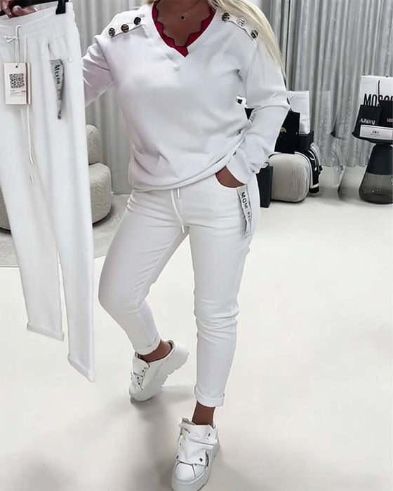 Hose Mode Stretch Kordelzug