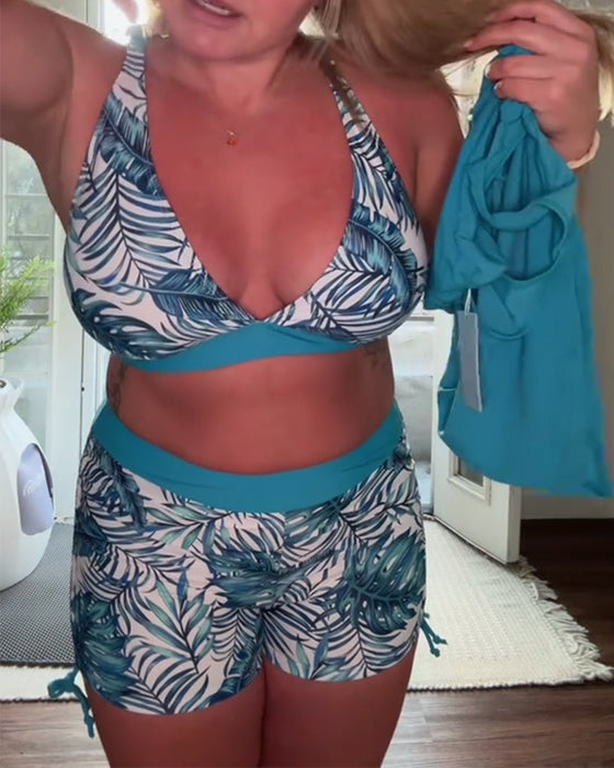 Bikini Modisch Und Vielseitig Freizeit Zweiteilig