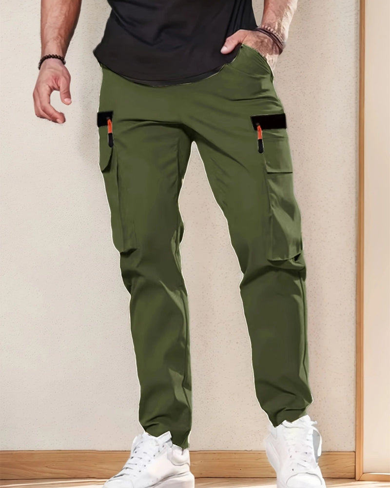 Hose Sportlich Multi-Tasche Cargo