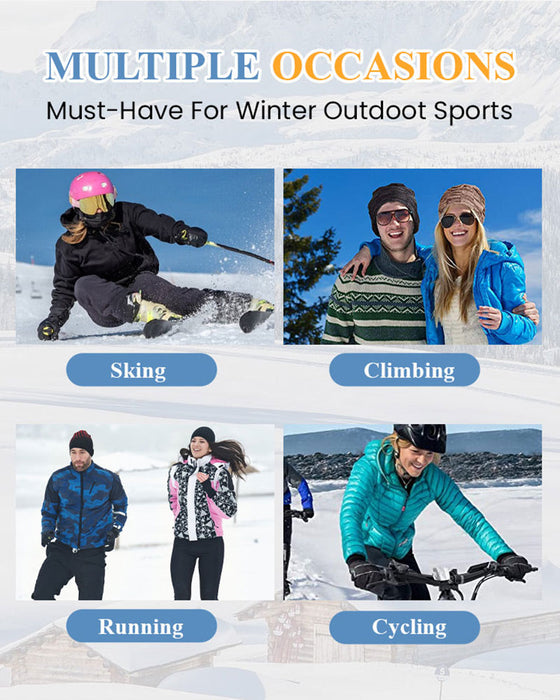 Winddichte Outdoor-Hut Und Schal Für Damen