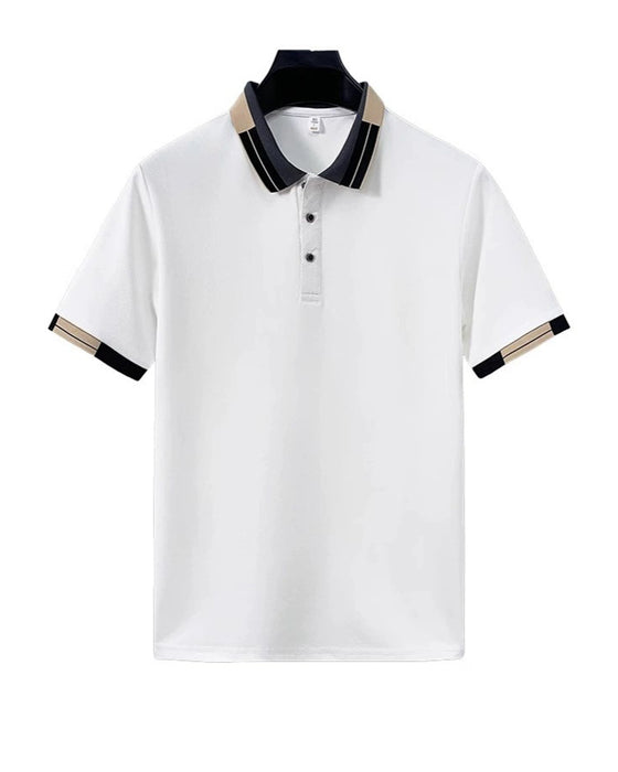 Hemd Farbblock Kurzarm Polo