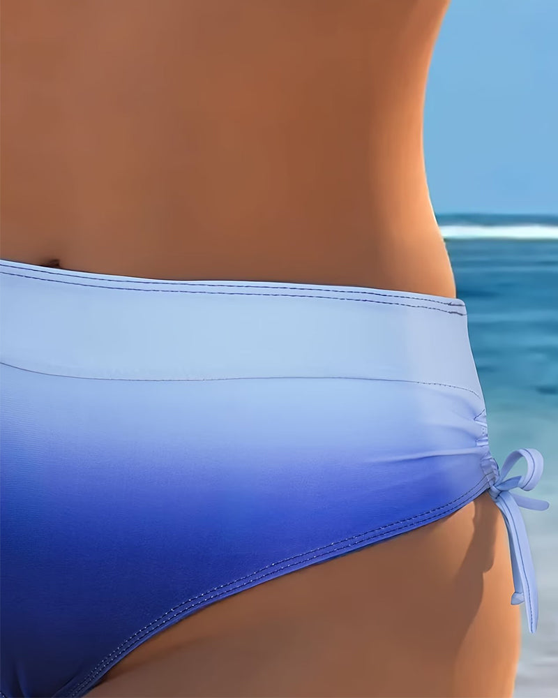 Bikini Halterneck Schnürung Verlauf