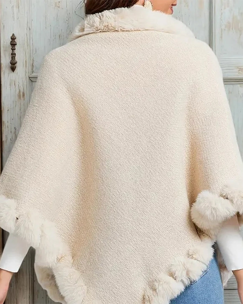 Schal Ultrwarm Gestrickt Frau