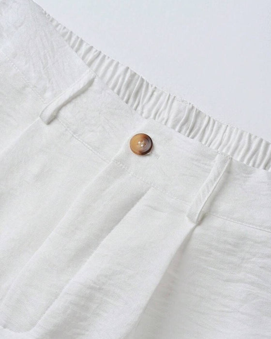Herren-Shorts Lässig Einfarbig