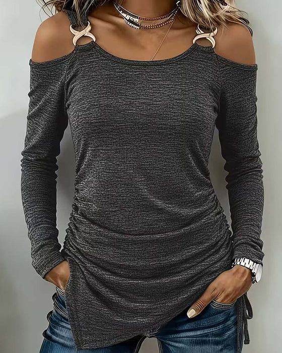 Oberteil Camisole Unregelmäßig Lässig