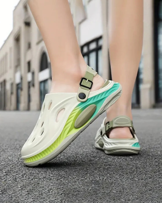 Sandalen Damen/Herren Sommer Dicke Sohle Rutschfest Lässig