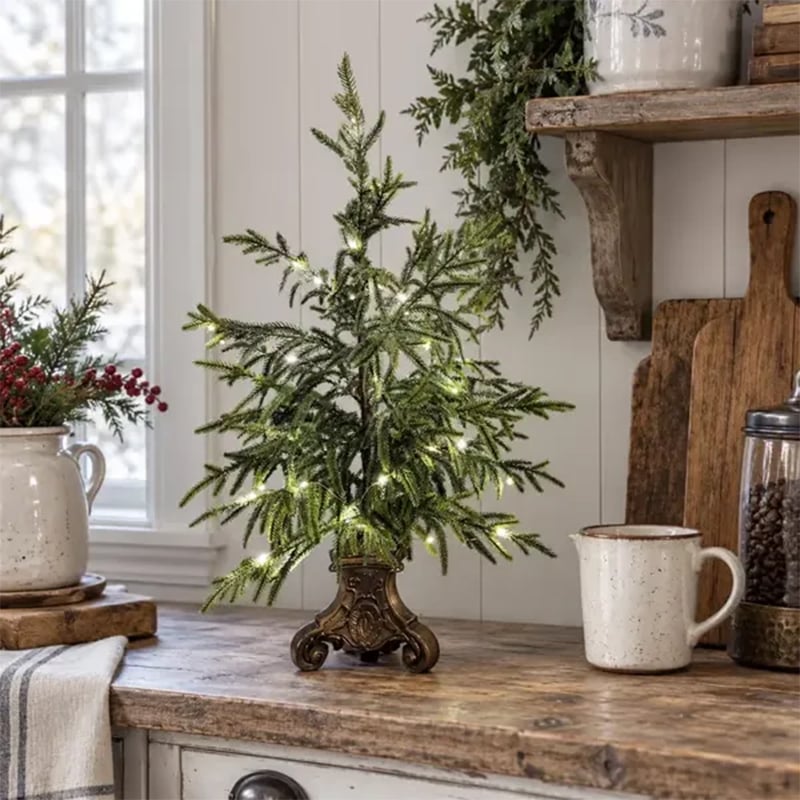 Beleuchteter Tisch-Weihnachtsbaum