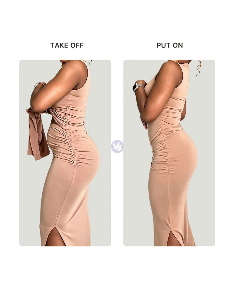 Shapewear Für Damen Nahtlos Hohe Taille Bauchkontrolle
