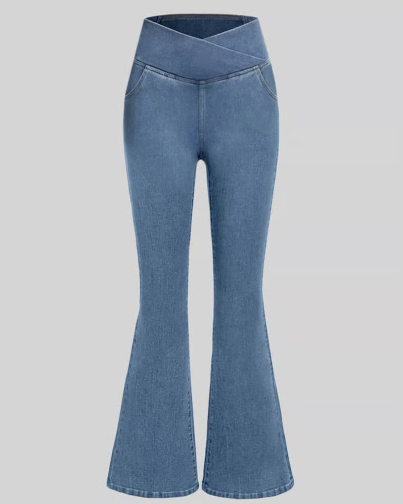 Hose Hohe Dehnbarkeit Mode Tasche Schlag