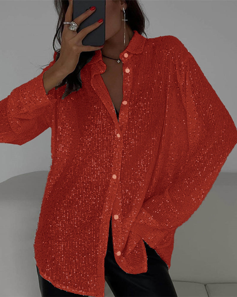 Hemd Revers Langarm Trendy