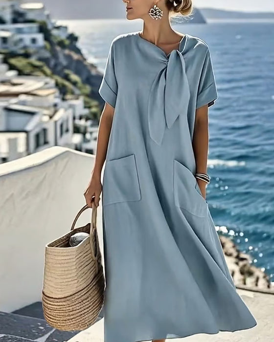 Lockere Kleid Geeignet für Sowohl Freizeit als auch Urlaub