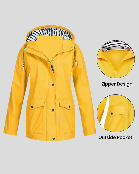 Jacke Für Frauen Mit Wasserdicht Und Winddicht Merkmalen