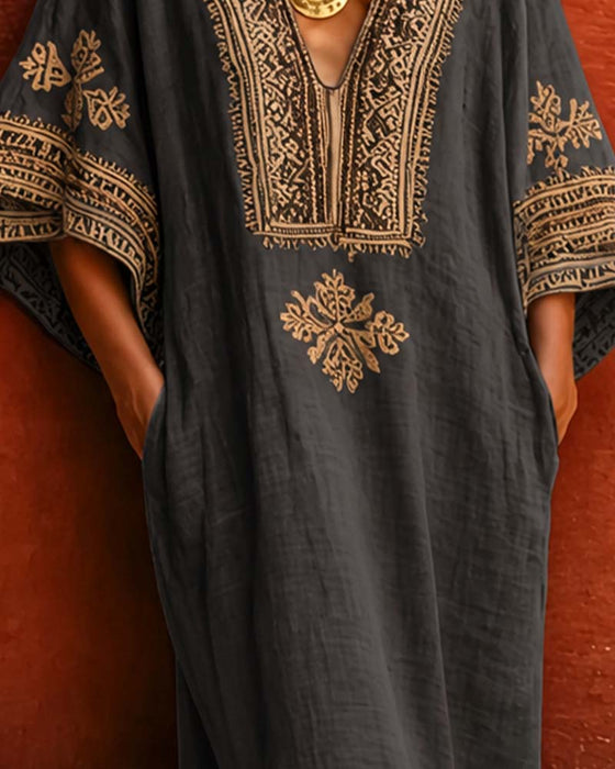Kleid Bohemian Locker Lässig
