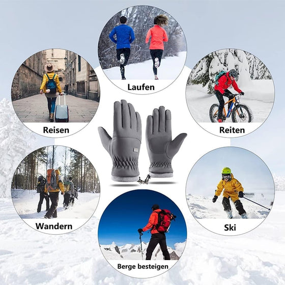 Handschuhe Wärme-Hautgefühl