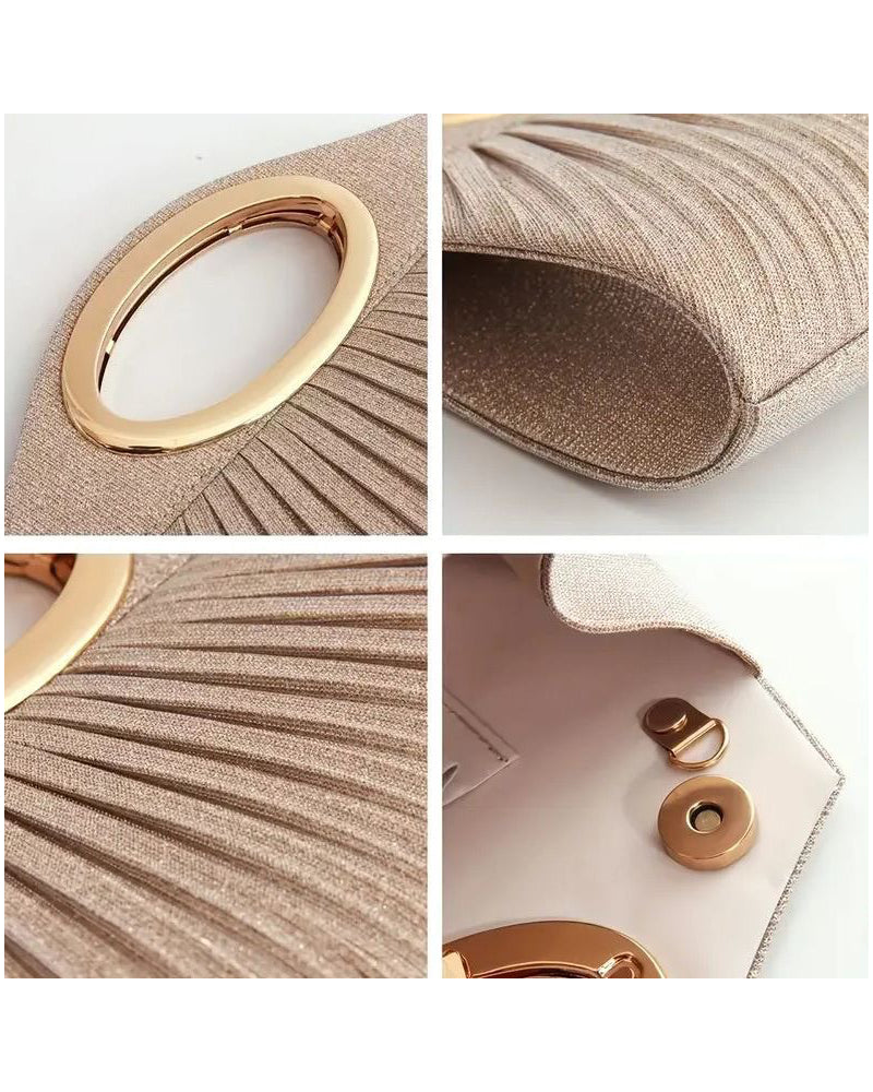 Elegante Glitzer Abend-Clutch Tasche Für Damen