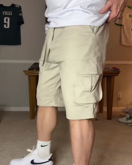 Shorts Herren Gürtel Cargo