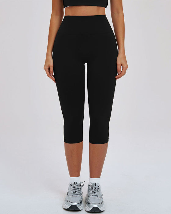 Leggings Yoga Hohe Taille Mittel