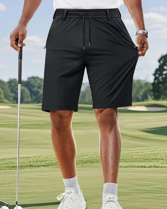 Shorts Elastische Taille Kordelzug Herren