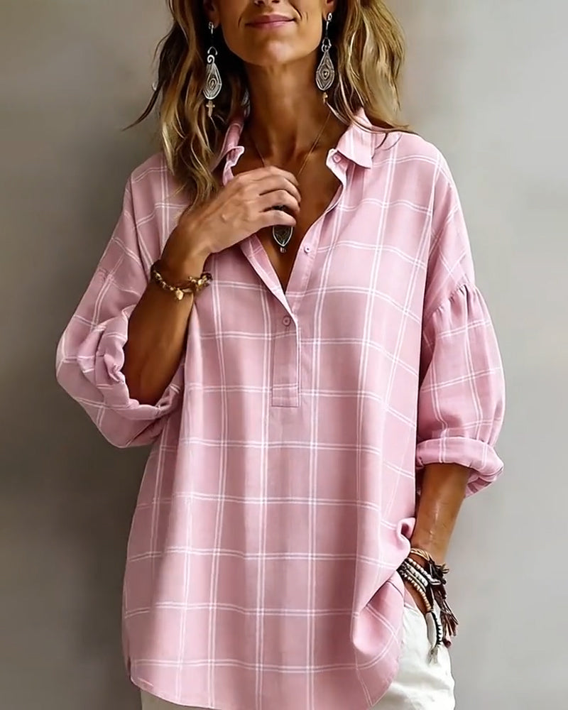 Hemde Revers Karo Raffiniert