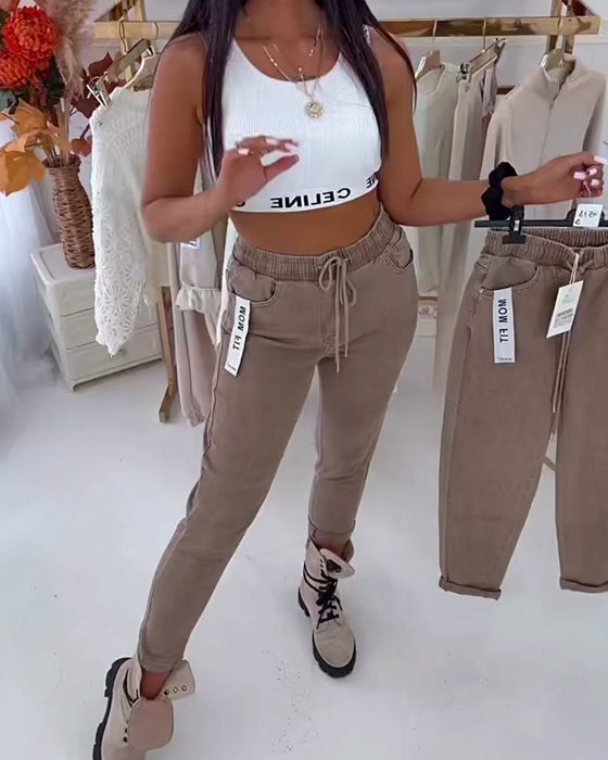 Hose Elastisch Stretch Skinny