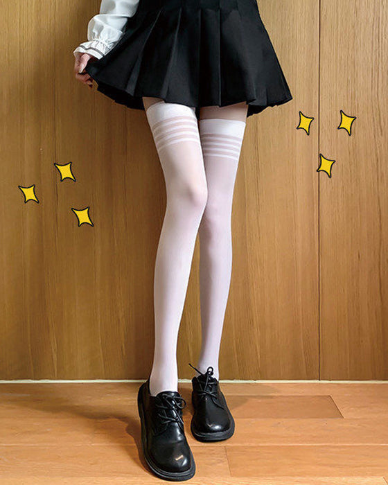 Strümpfe Sexy Über Dem Knie