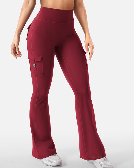 Leggings Ausgestellt Arbeitskleidung Yoga
