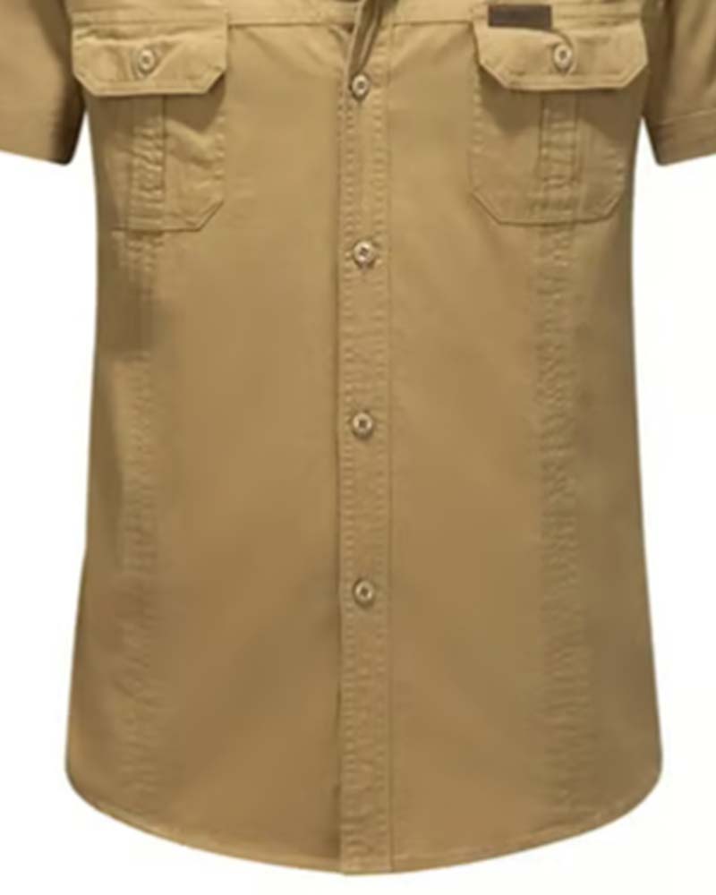 Hemd Langlebig Outdoor Kurzarm