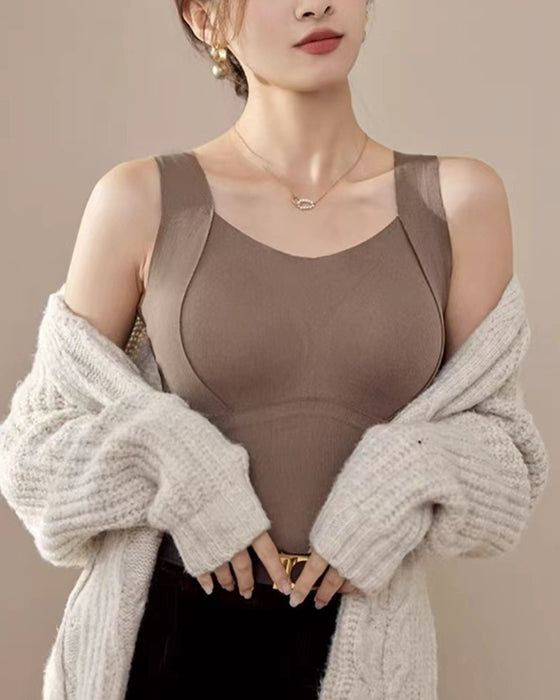 Damen-Wärmeweste mit integriertem BH