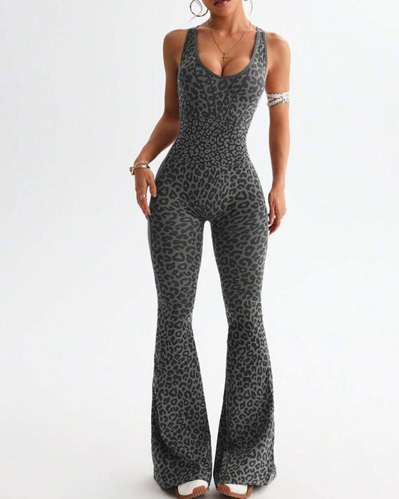 Formender Leopard-Yoganahtloser